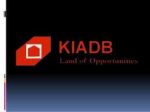 Karnataka Industrial Areas Development Board (KIADB) - Logo
